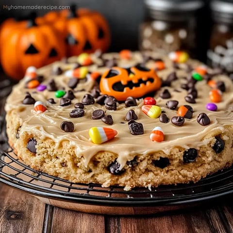 Halloween Cookie Cake