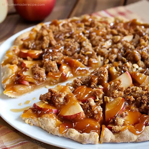Apple Crisp Pizza
