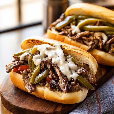 Philly Cheesesteak Sandwiches