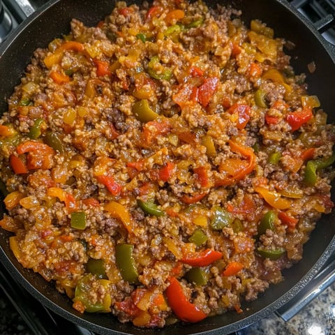 Unstuffed Pepper Skillet