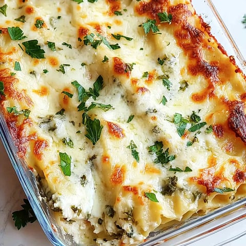 Vegetable Lasagna with White Sauce