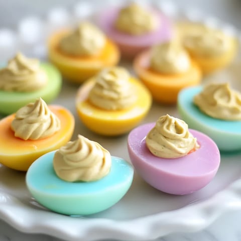 A plate of colorful cake pops with yellow frosting.