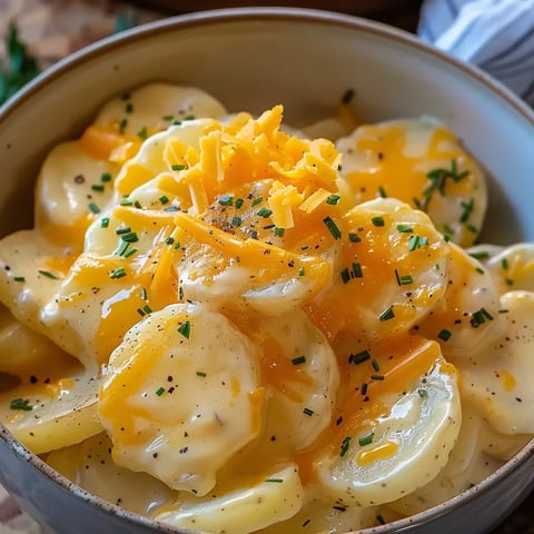 A bowl of food with cheese and herbs.
