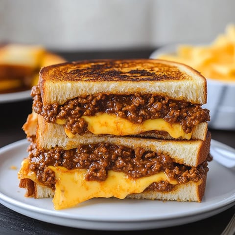 Sloppy Joe Grilled Cheese