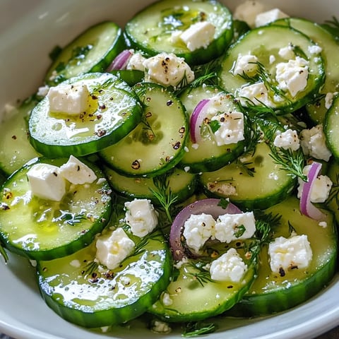 Cucumber Feta Salad