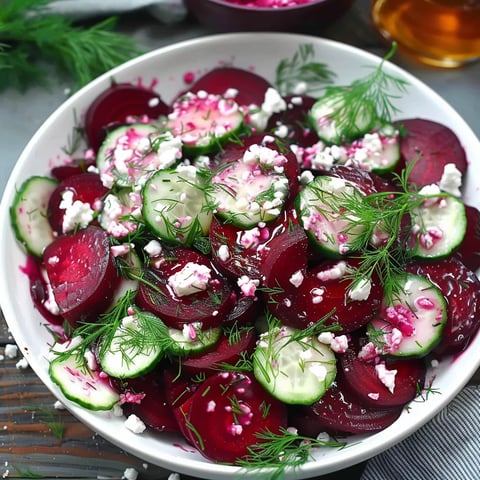 A bowl of food with feta cheese and cucumbers.