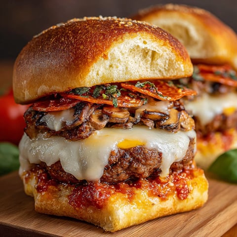 A delicious juicy pizza with mushrooms and cheese.