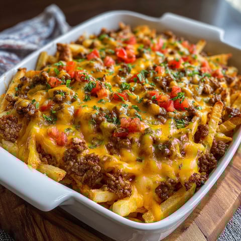 A delicious cheeseburger is served in a white bowl.