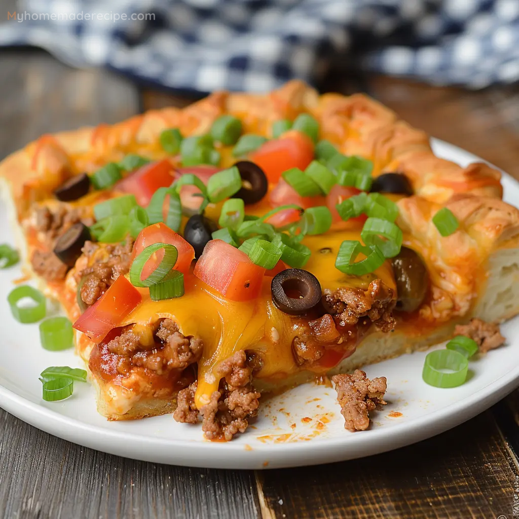 Easy Taco Pizza