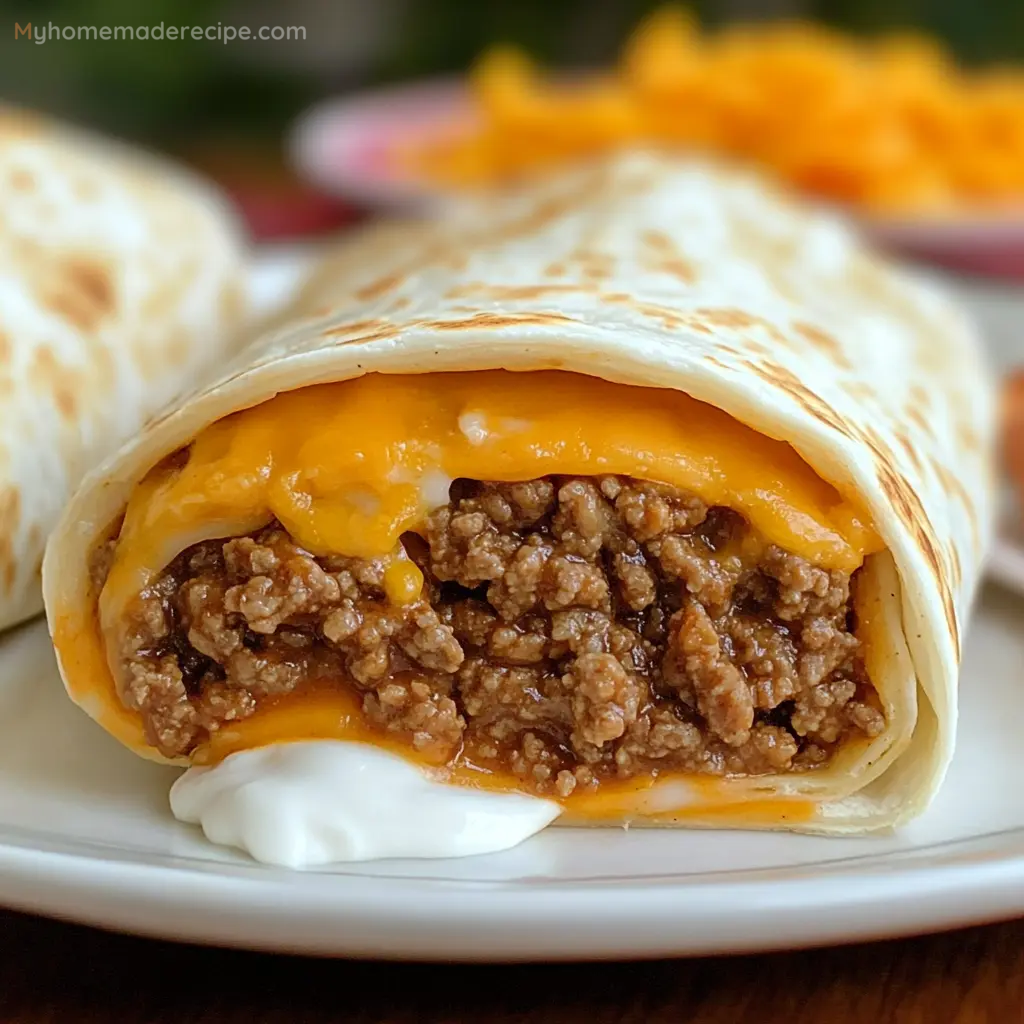 Taco Bell Beefy 5-Layer Burrito (Copycat)