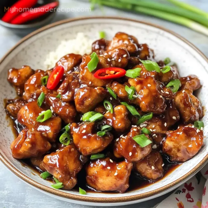 30 Minutes Mongolian Chicken