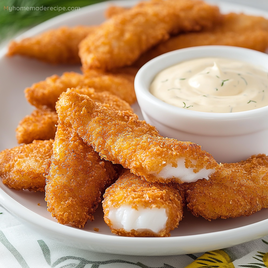 Crispy Fish With Dipping Sauce