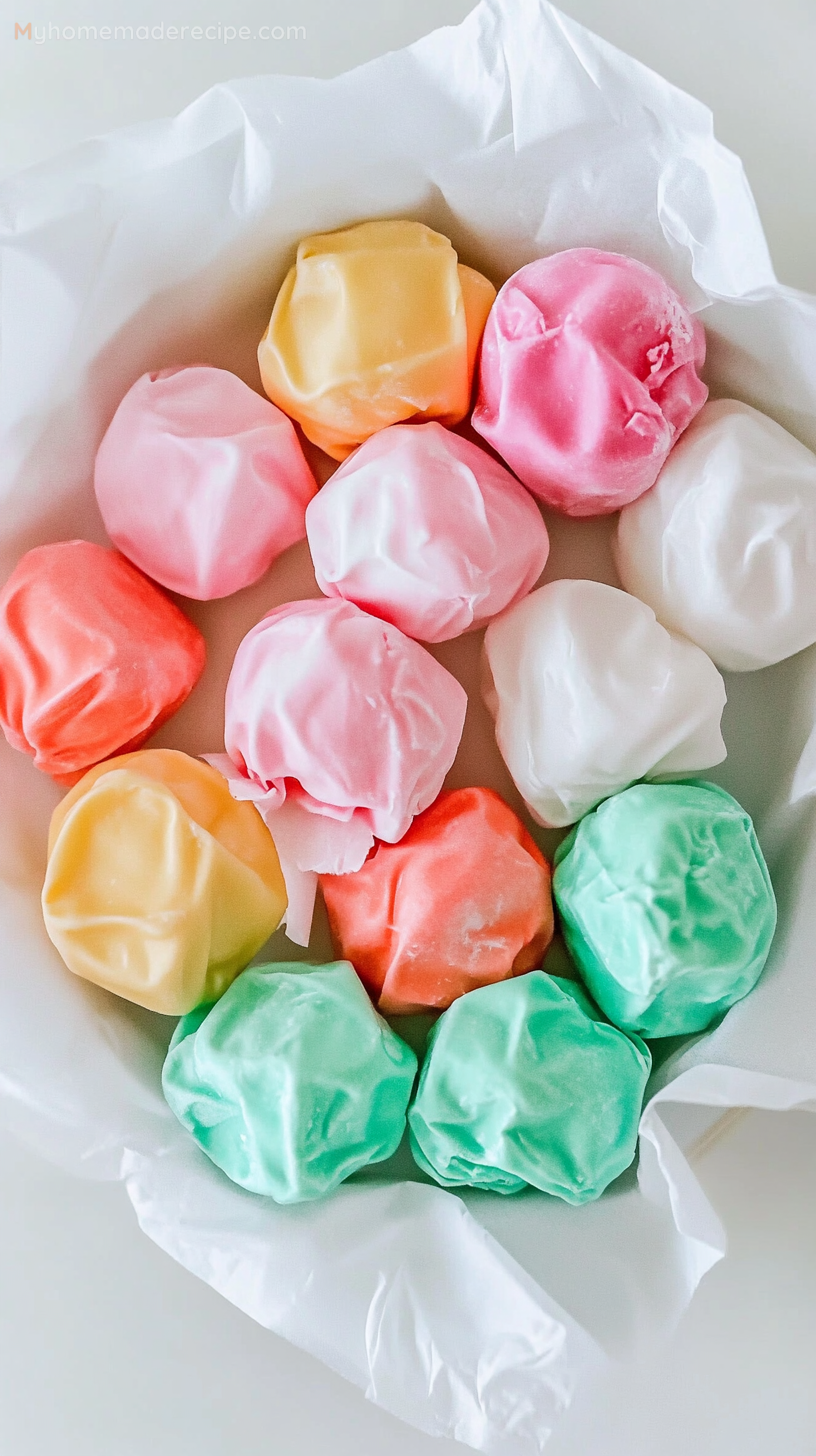 Homemade Saltwater Taffy