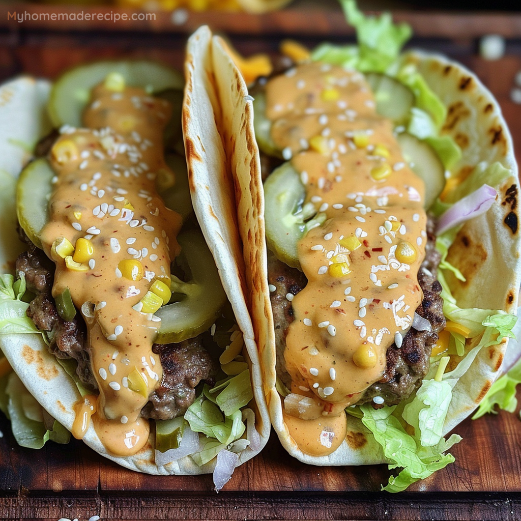 Big Mac Smash Tacos