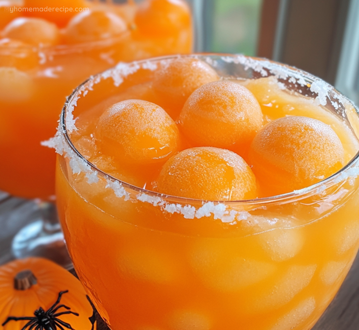 Easy Orange Halloween Punch