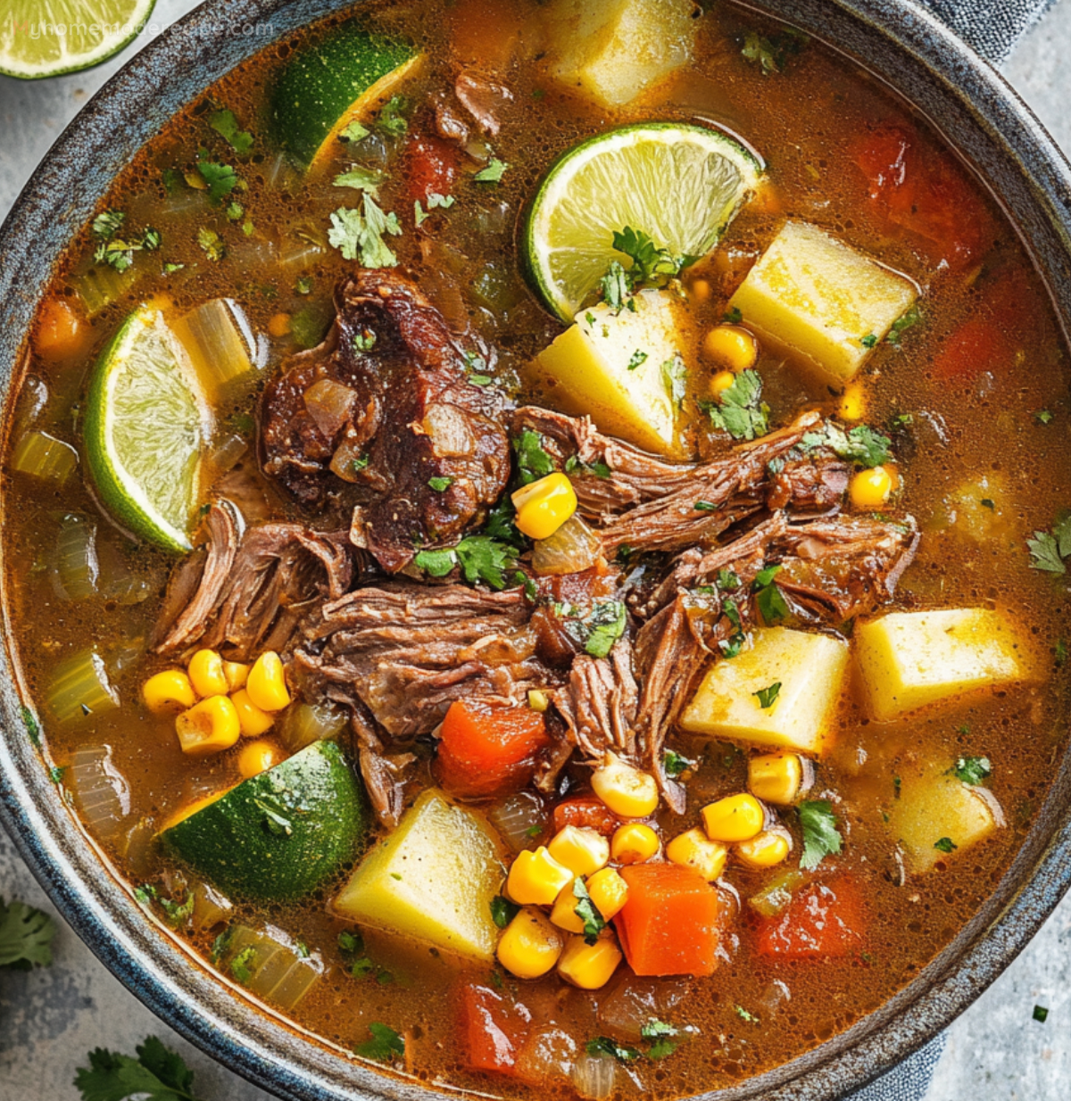 Caldo de Res (Mexican Beef Soup)