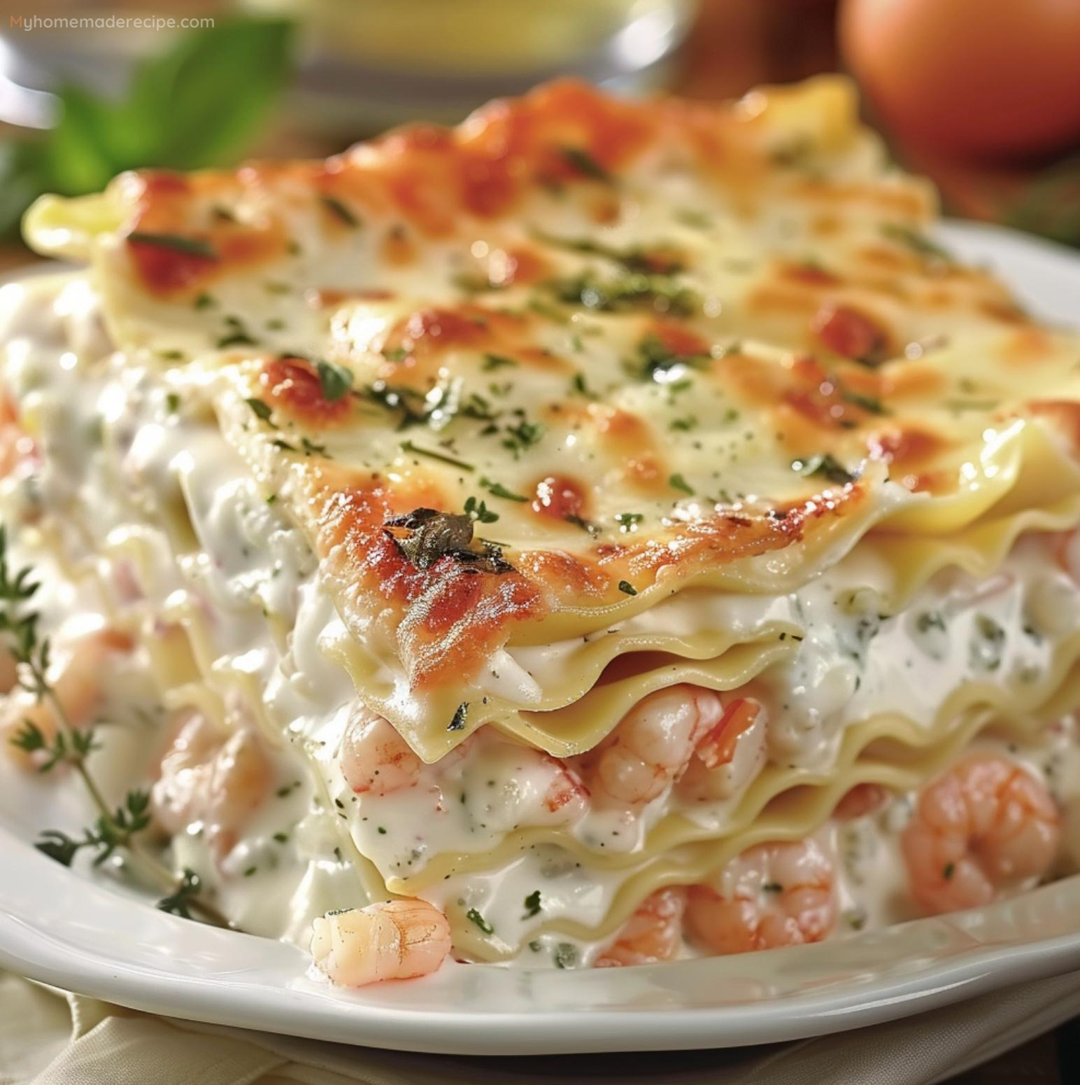 Seafood Lasagna