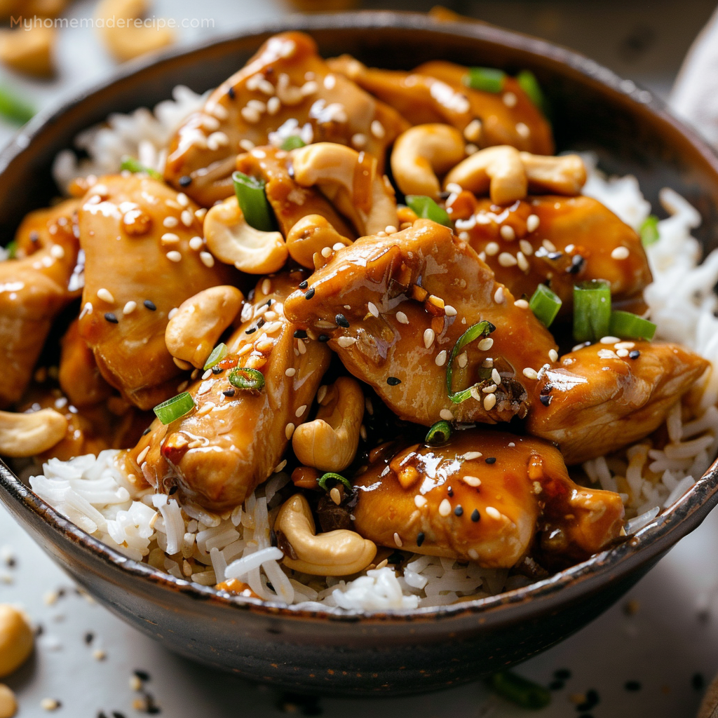 Slow Cooker Cashew Chicken