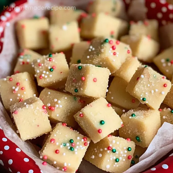 Christmas Shortbread Bites