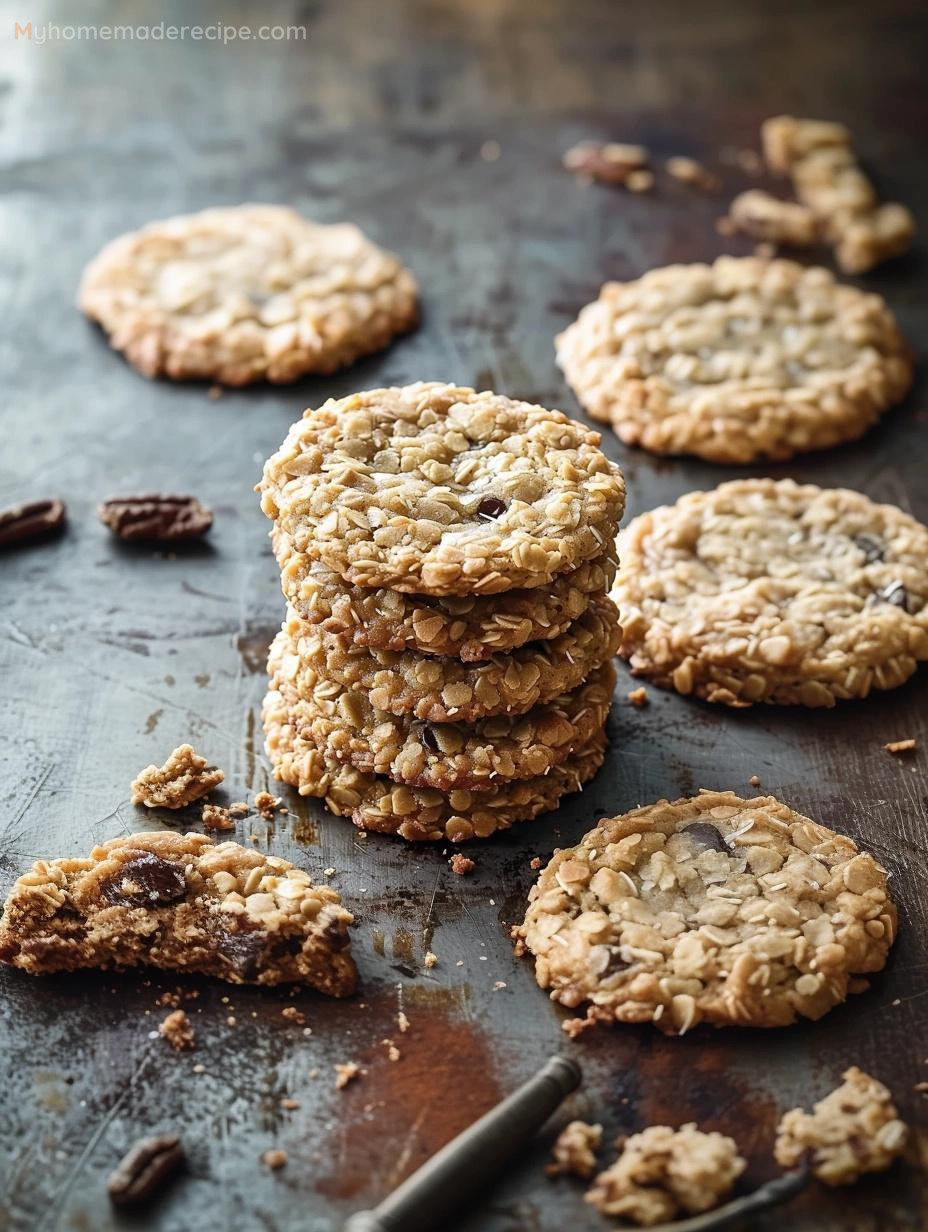 Healthy sugar-free, flour-free cookies on a plate