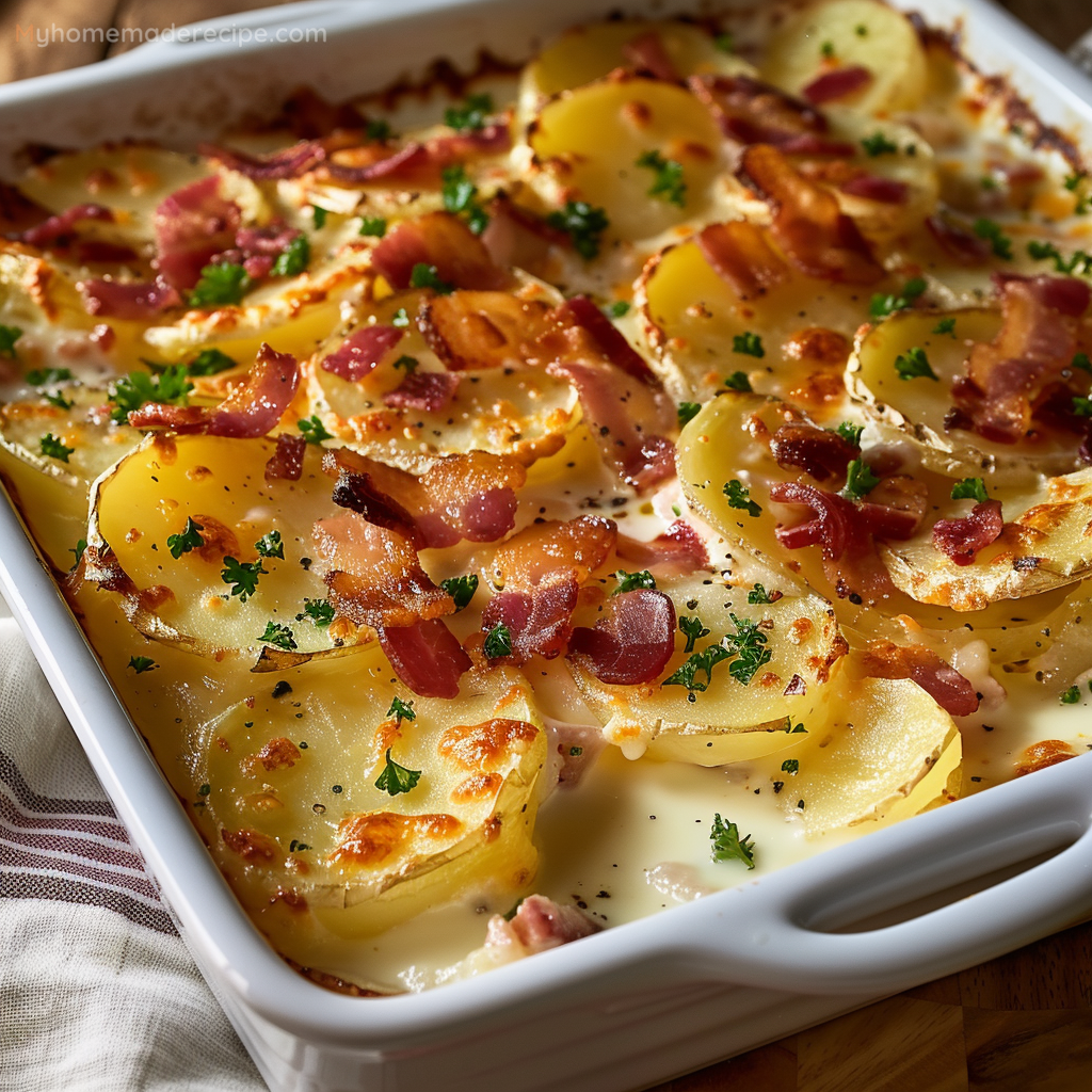 Loaded Scalloped Potatoes