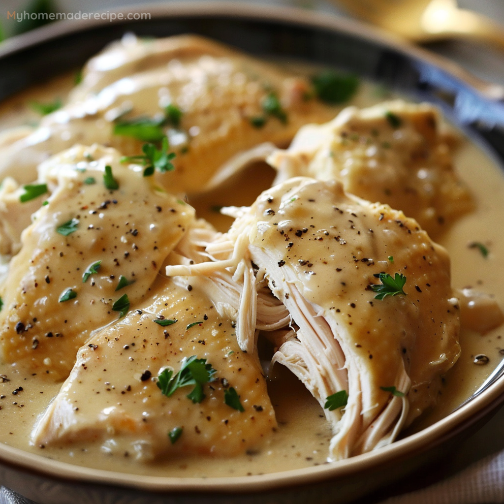 Crockpot Chicken and Gravy