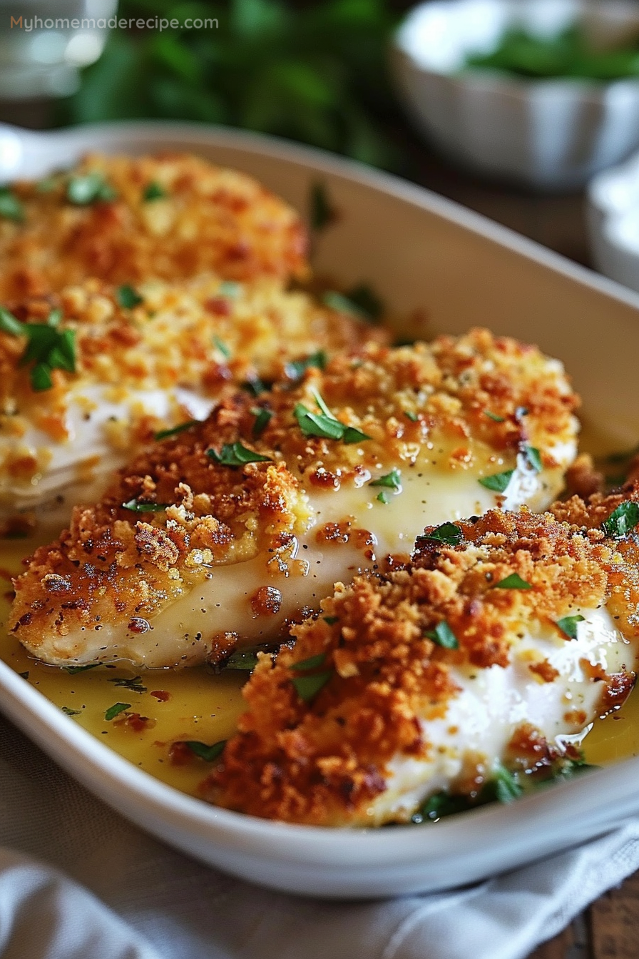 Longhorn Garlic Parmesan Crusted Chicken