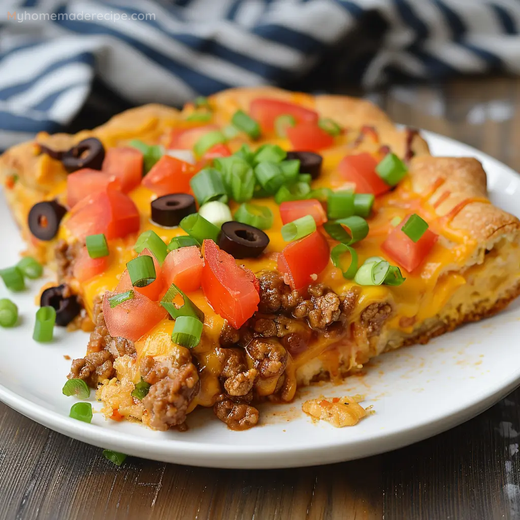 Easy Taco Pizza