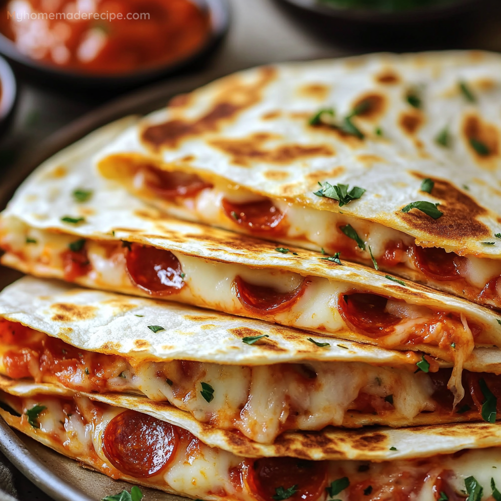 Ultimate Pizza Quesadillas