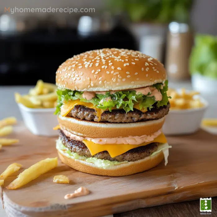 Homemade Big Mac