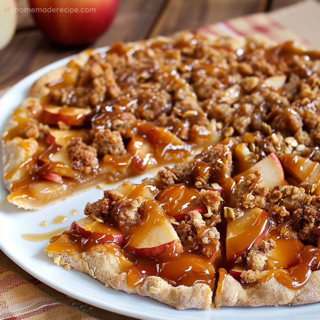 Apple Crisp Pizza