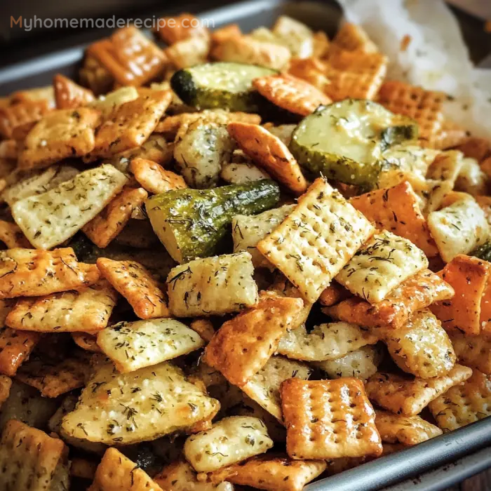 Dill Pickle Chex Mix