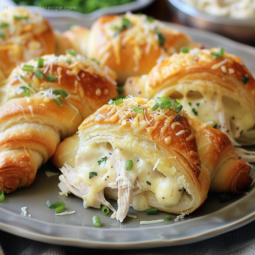 Chicken Stuffed Crescent Rolls