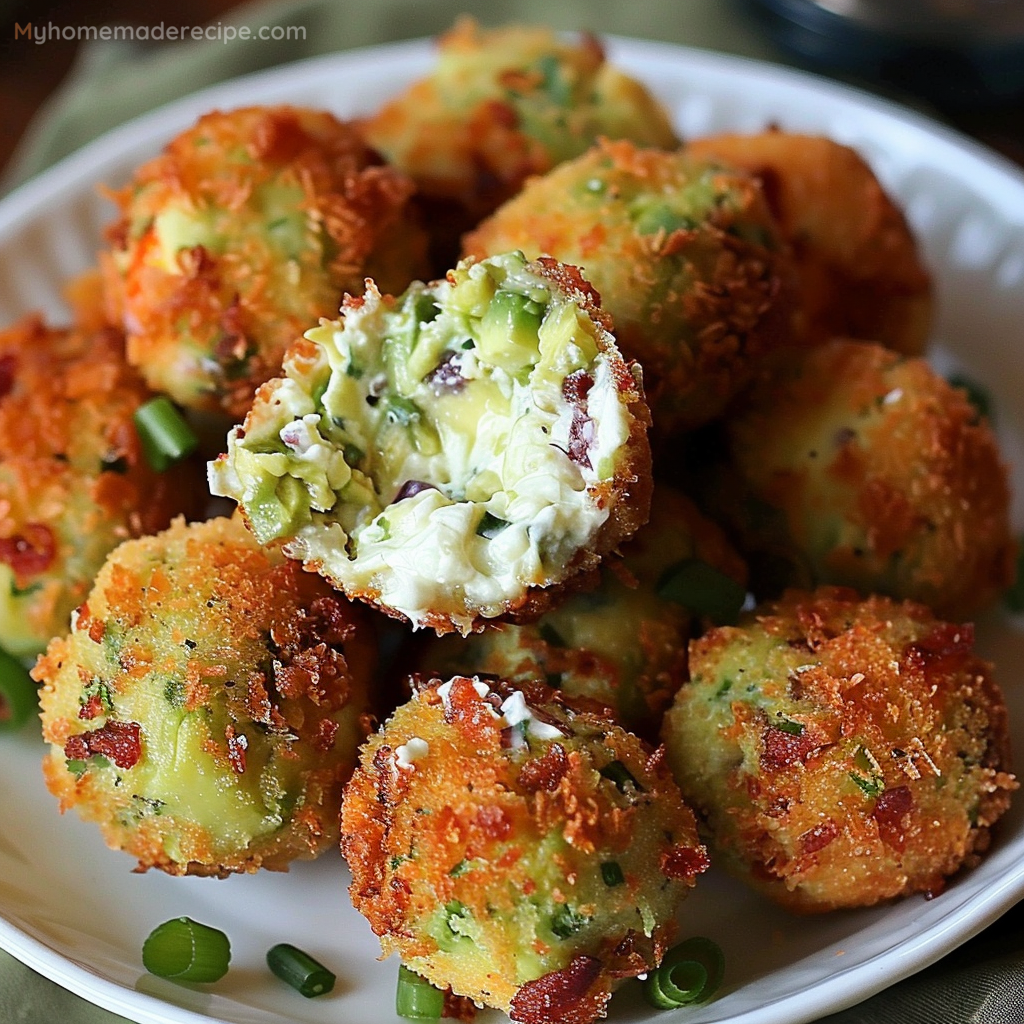 Cream Cheese Avocado Bacon Bites