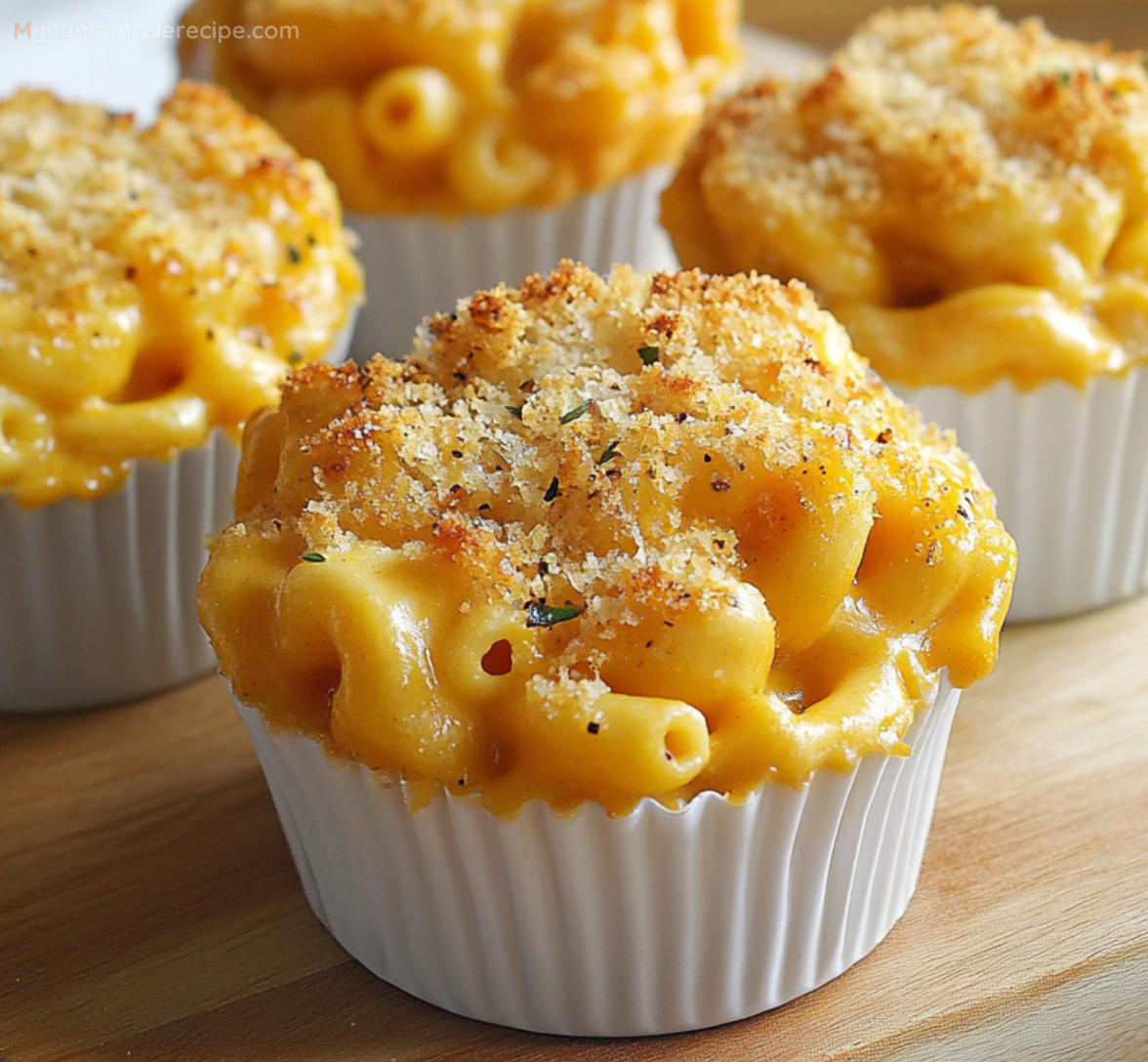 Pumpkin Mac & Cheese Cups