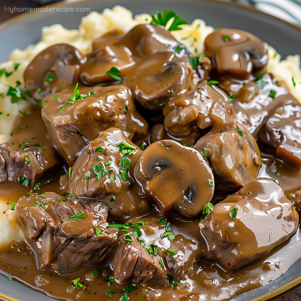 Beef Tips and Gravy