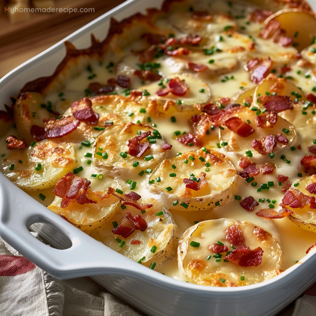 Loaded Scalloped Potatoes