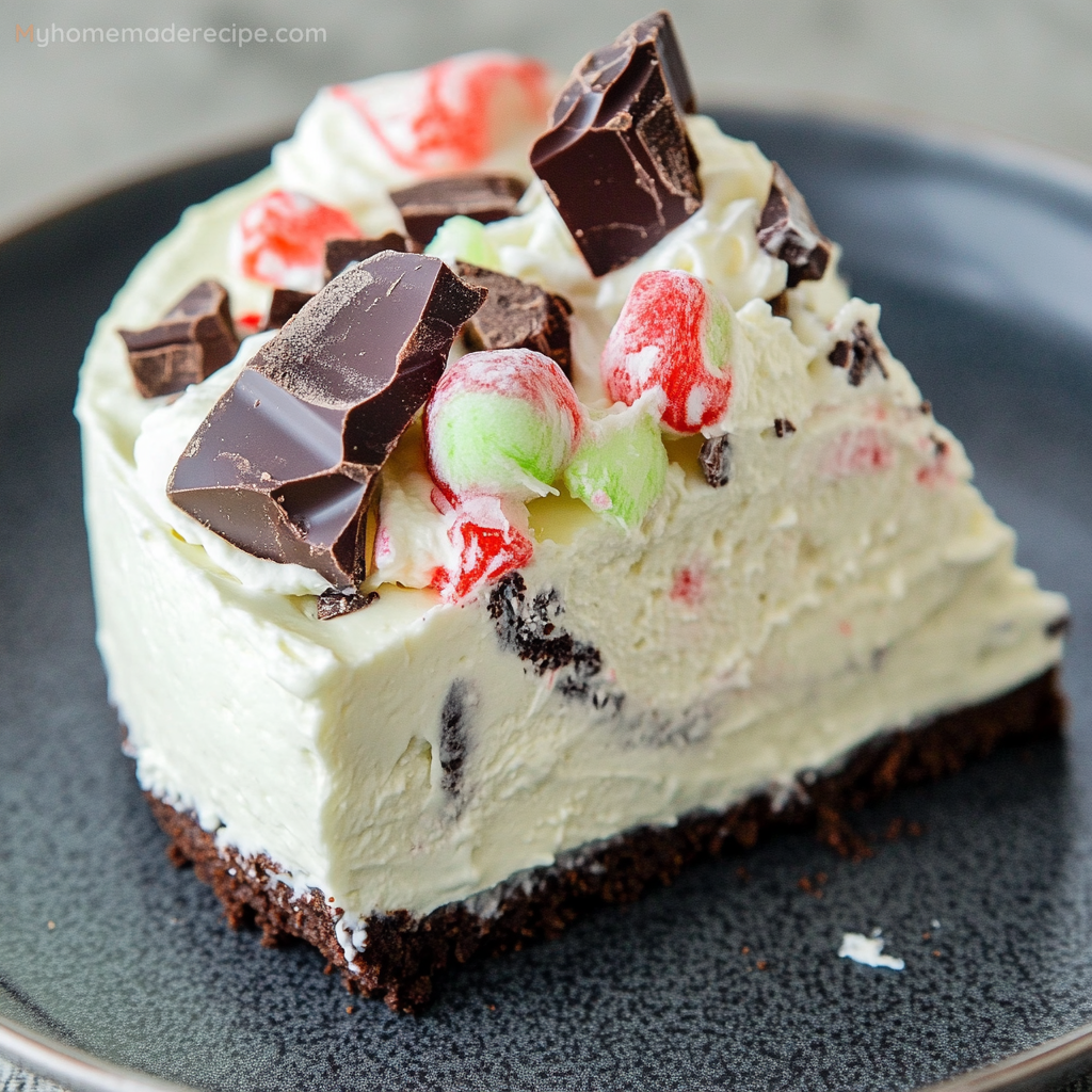 Mint Aero Cheesecake