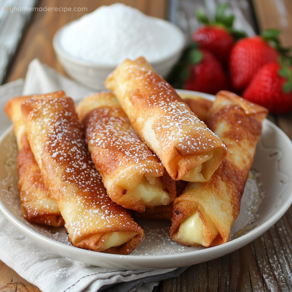 Cheesecake Egg Rolls