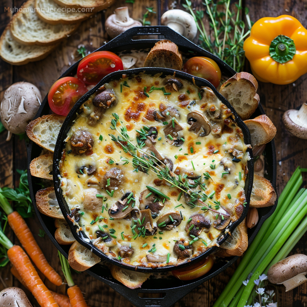 Stuffed Mushroom Dip