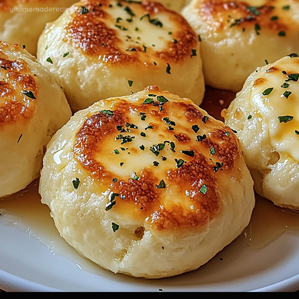 Pillsbury Biscuit Garlic Butter Cheese Bombs