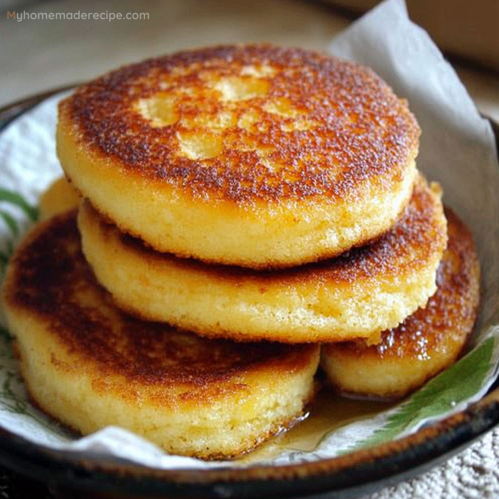 Fried Cornbread – Southern Cornmeal Hoecakes