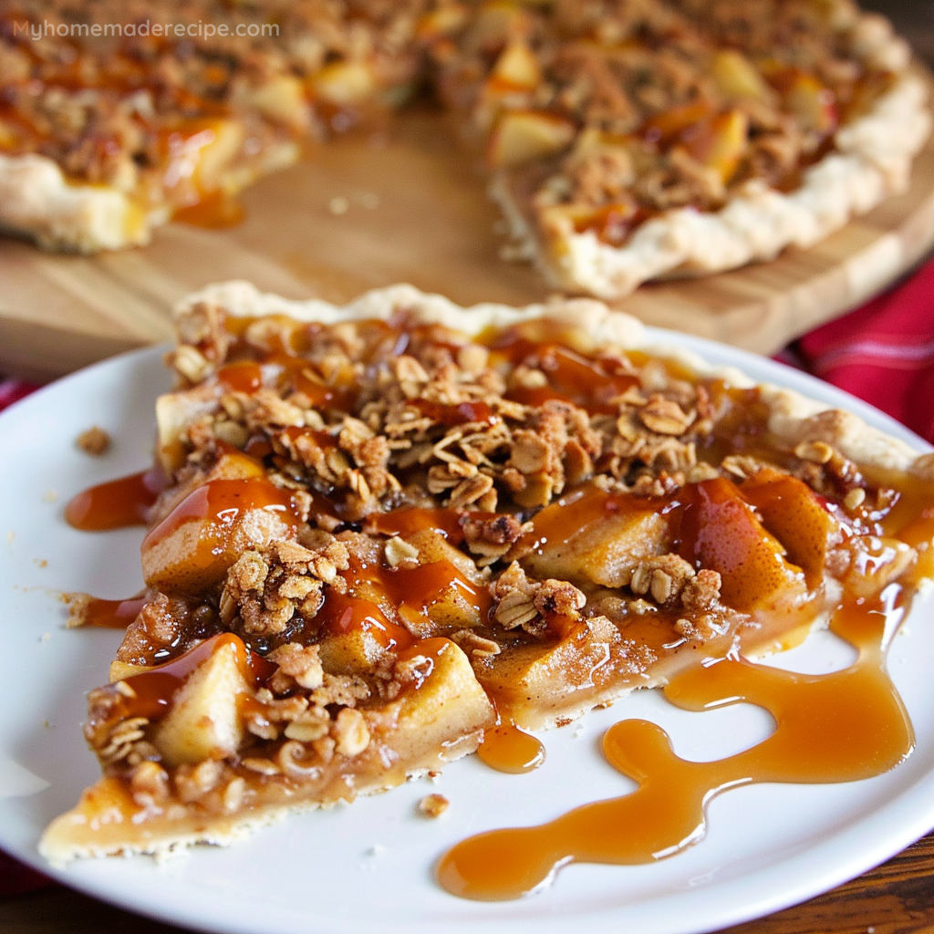 Apple Crisp Pizza