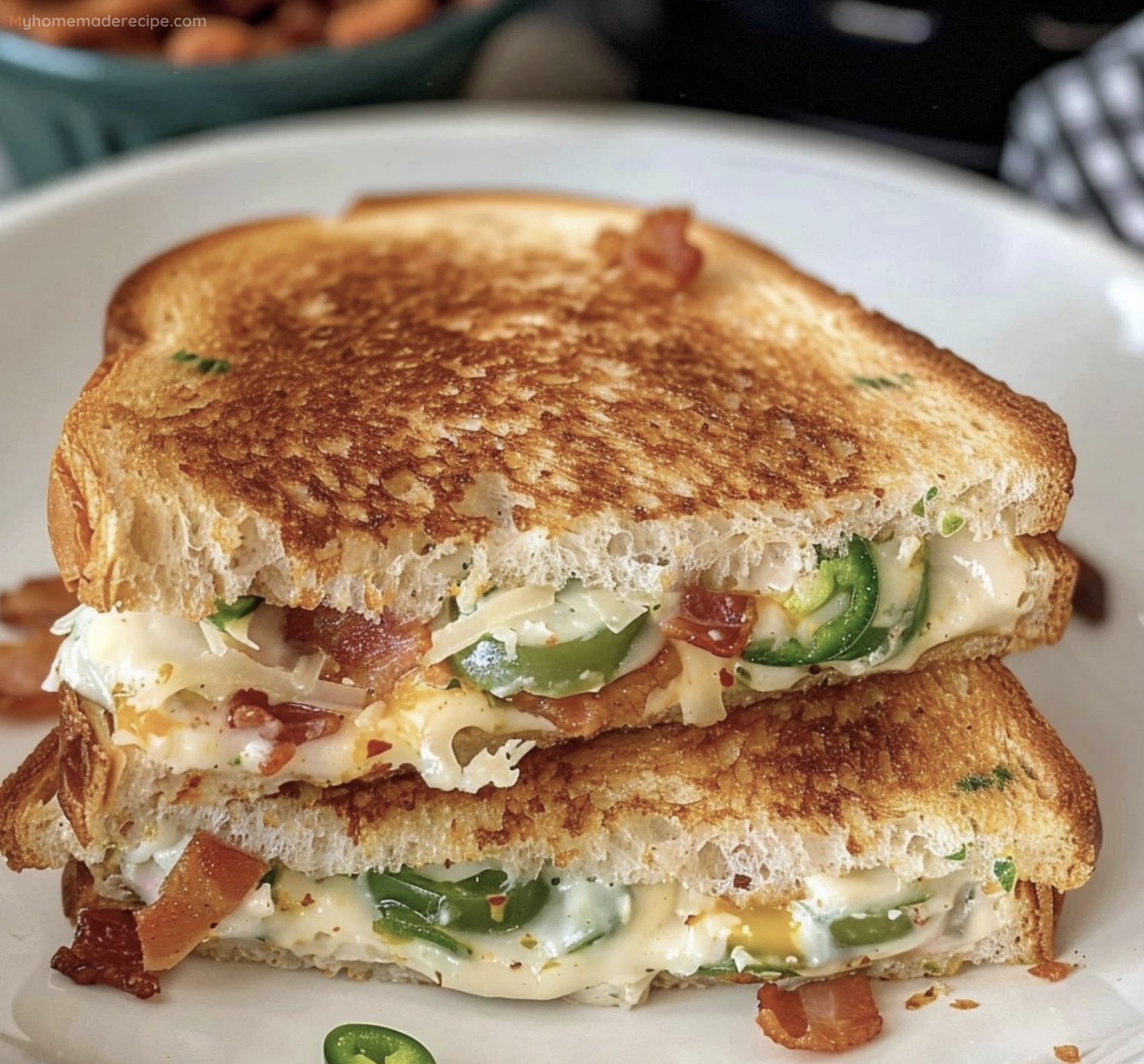 Jalapeno Popper Grilled Cheese