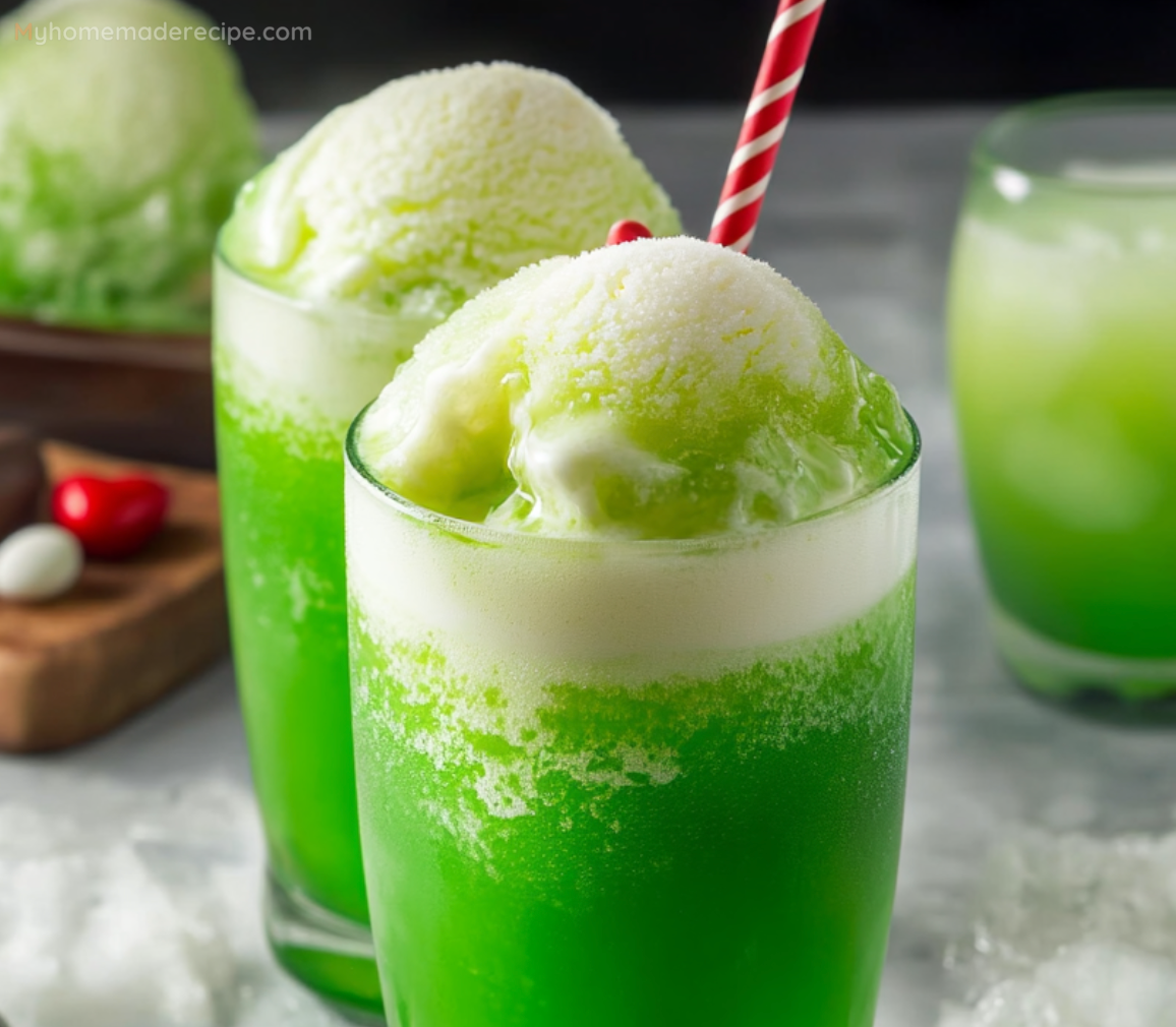 Lemon Lime Ice Cream Float Recipe