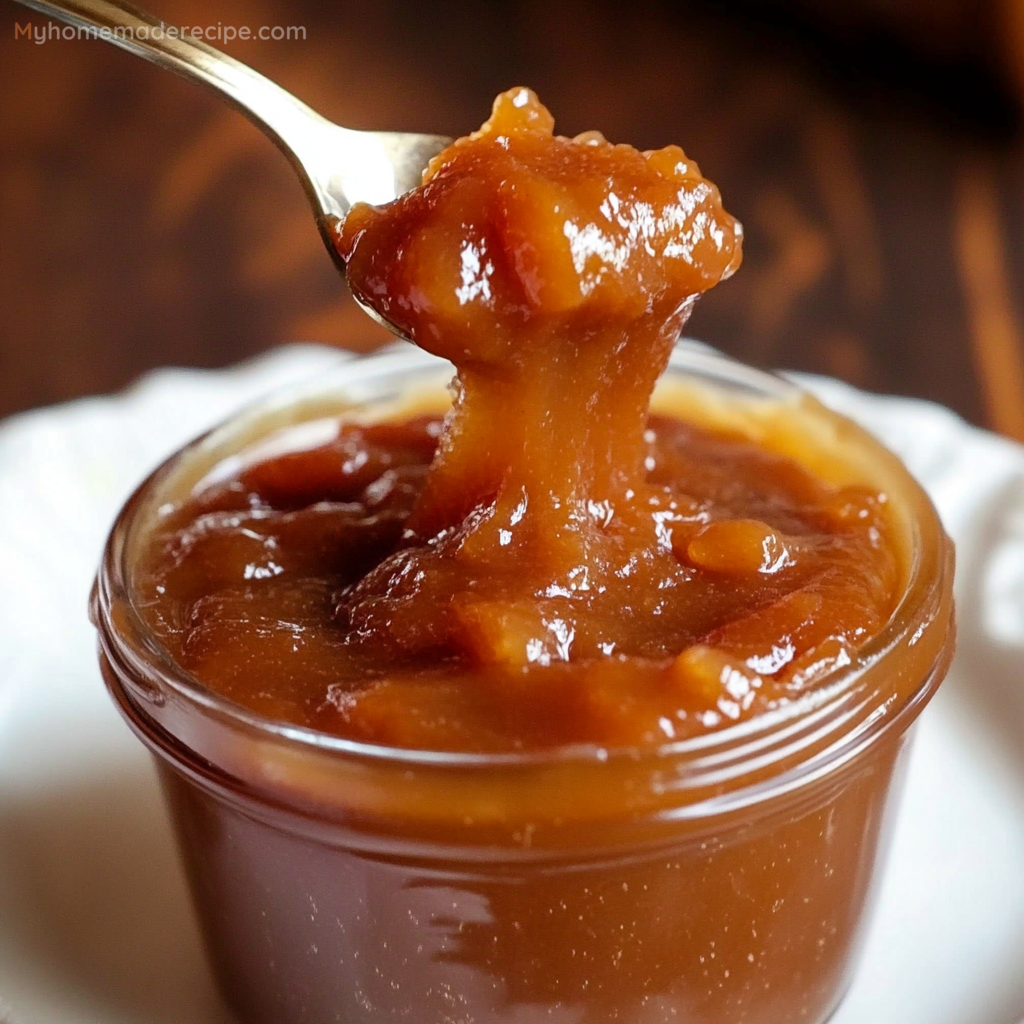 Salted Caramel Apple Butter