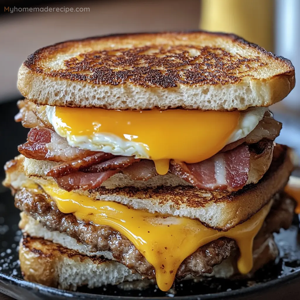 French Toast Breakfast Sandwich