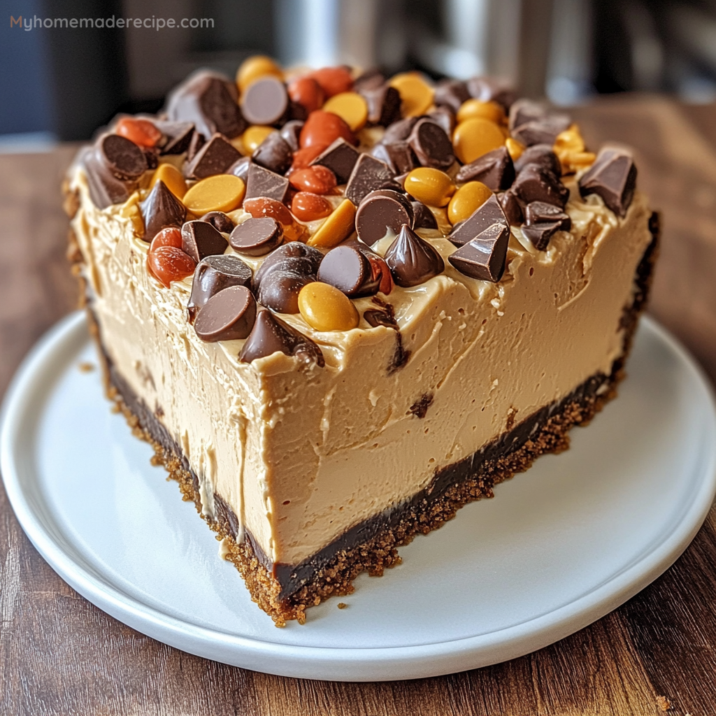 No-Bake Peanut Butter Cheesecake