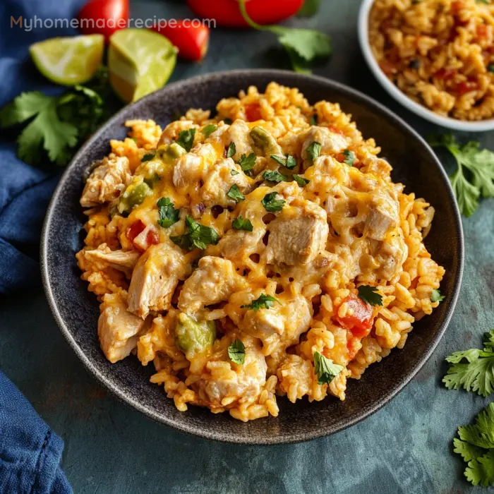 Pollo Loco - Mexican Chicken and Rice with Queso