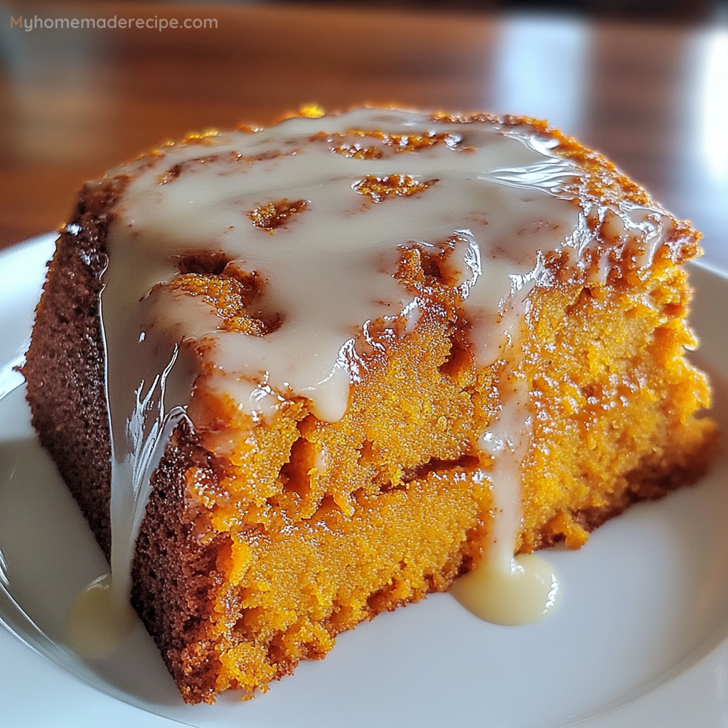 Sweet Potato Honeybun Cake